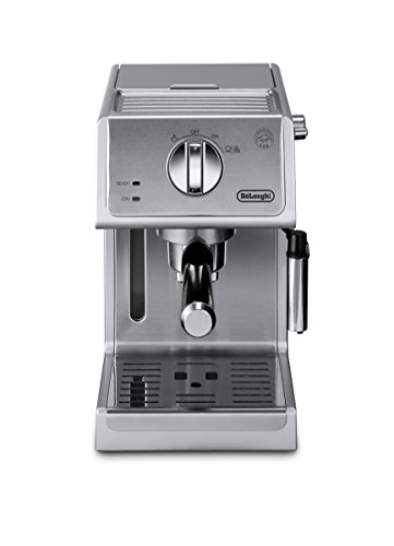 De'Longhi 15 Bar Espresso Cappuccino Machine, Silver