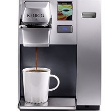 Keurig K155 Office Pro Single Cup Commercial K-Cup Pod Coffee Maker, Silver