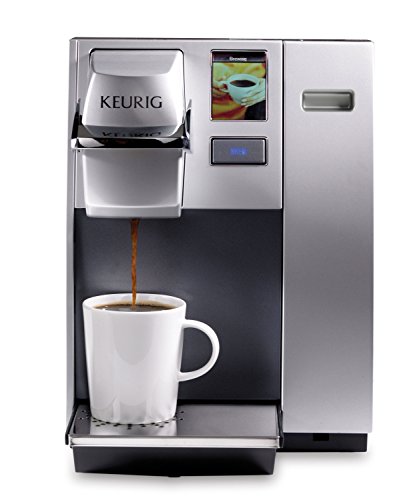 Keurig K155 Office Pro Single Cup Commercial K-Cup Pod Coffee Maker, Silver