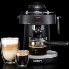 KRUPS XP1000 Steam Espresso Machine with Frothing Nozzle for Cappuccino