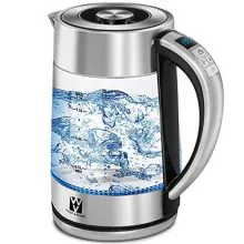 Vestaware Glass Electric Kettle,1.7L Electric Kettle-LED Display