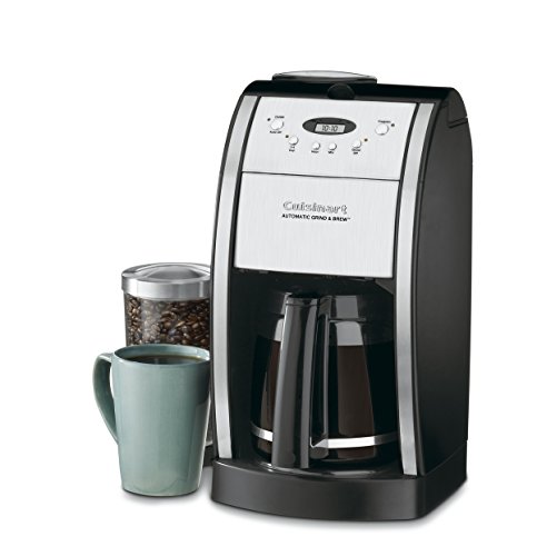 Cuisinart DGB-550BK Grind & Brew Automatic Coffeemaker 12 Cup Silver/Black