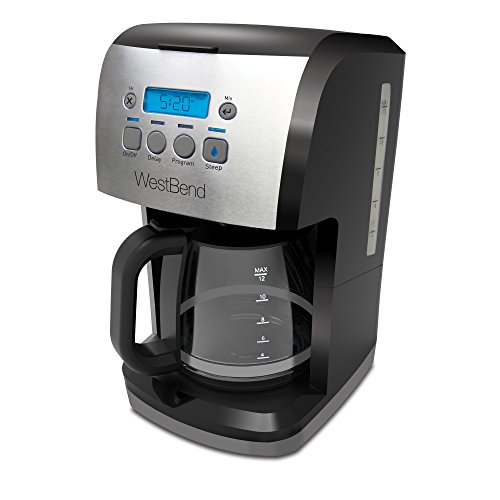 Brew Coffee Maker Features Programmable Auto Shut-Off