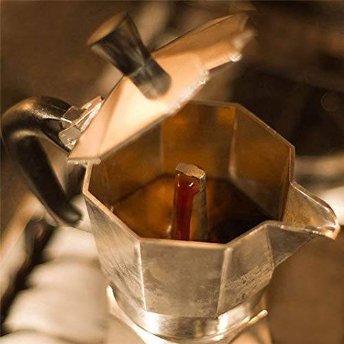 Yoton Italian Top Espresso Percolator Aluminum Cafeteira