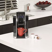 Silver Coffee Maker with Full K-Cup Pod Compatibility & Rapid Brew Technology