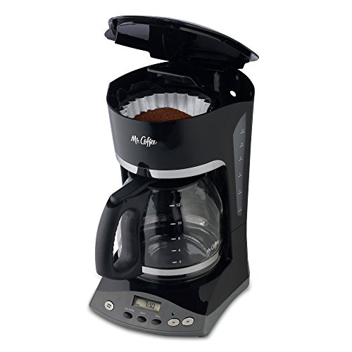 Mr. Coffee DWX23 12-Cup Programmable Coffee Maker - Black