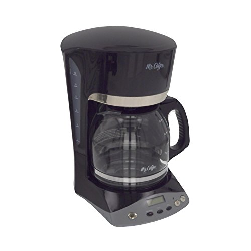 Mr. Coffee DWX23 12-Cup Programmable Coffee Maker - Black