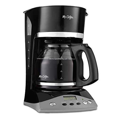 Mr. Coffee Simple Brew 12-Cup Programmable Coffee Maker, Black - SKX23-RB