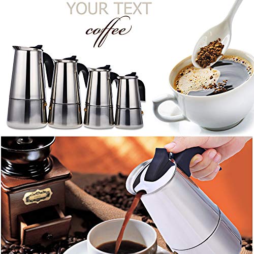 Moka Coffee Pot Best Polished Stainless Steel Coffee Percolato