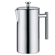 Service Ideas Alfi 1 Liter (34 oz.) Stainless Steel Coffee Press