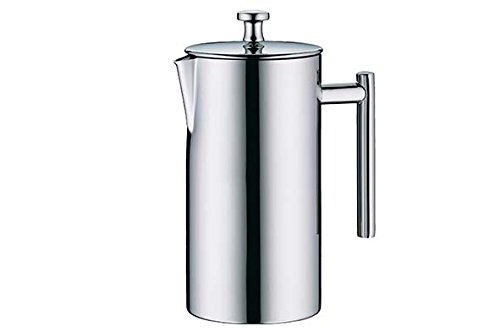 Service Ideas Alfi 1 Liter (34 oz.) Stainless Steel Coffee Press