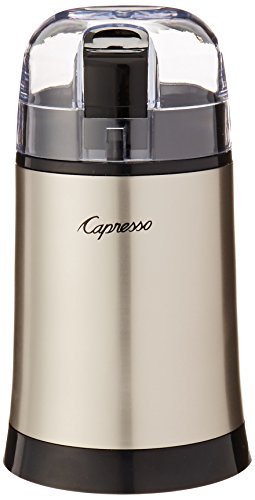 Capresso 505.05 Cool Grind Coffee and Spice Grinder, Stainless Finish