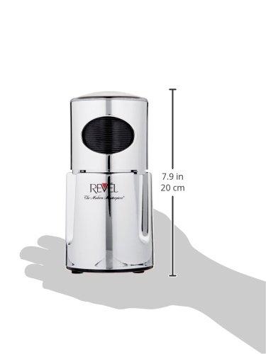 Revel CCM101CH Wet Dry Coffee Spice Grinder White 110 Volt For North America 