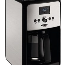 Coffee Machine with Stainless Steel Body, 12 Cup Coffee Maker