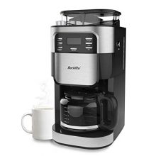 Barsetto Grind and Brew Automatic Coffee Maker with Digital Programmable