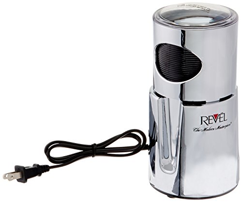 Revel 110-volt Wet and Dry Coffee/Spice Grinder, Chrome