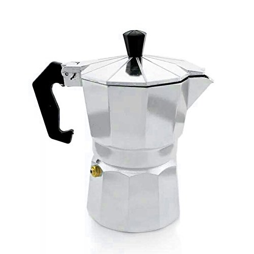 Italian Type Octagonal Household Aluminum Moka Coffee Pot