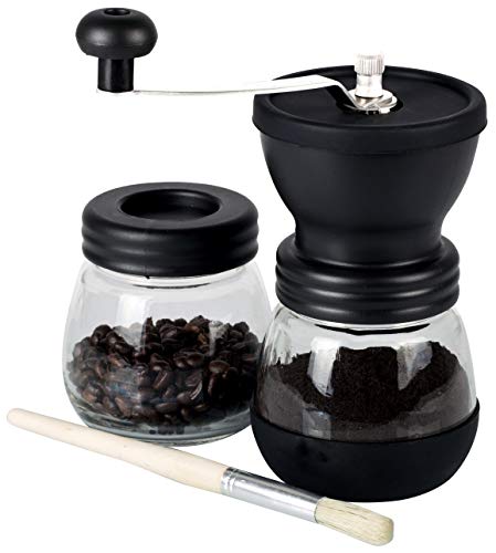 Manual Coffee Mill Grinder with Ceramic Burrs