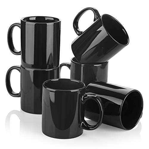 Porcelain Coffee Mugs, 12oz Mug Set for Tea
