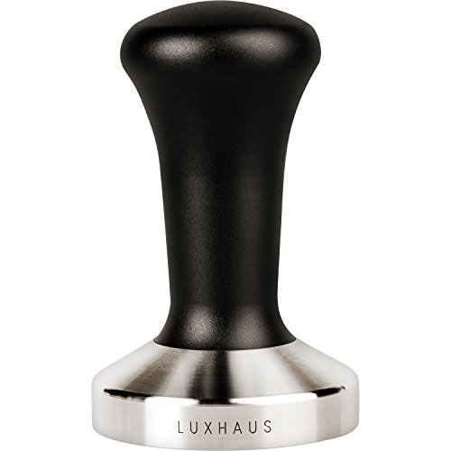 Premium Barista Coffee Tamper with 100% Flat Stainless Steel Base