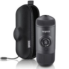 Portable Espresso Maker bundled with Nanopresso Protective Case