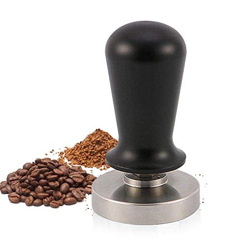 Tamper Calibrated with Spring 58mm 304 Stainless Steel Flat Base