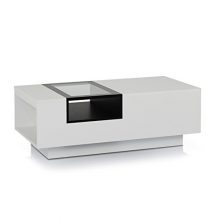 Dekker Modern Coffee Table, White