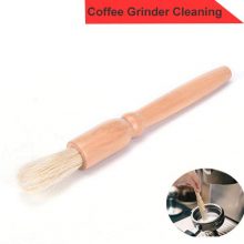 Cleaning Brush + Coffee Brush Wood Handle & Natural Bristles