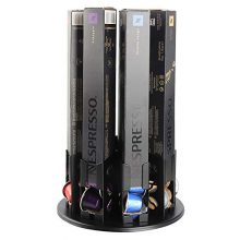 Carousel Rack Revolving Stores Coffee Pod Holder 80 Pods