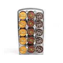 Mind Reader CRSMESH-SIL Coffee Pod Holder Holds 30 K-Cups Metal Mesh