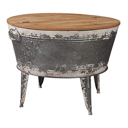 Shellmond Accent Cocktail Table, Two-Tone