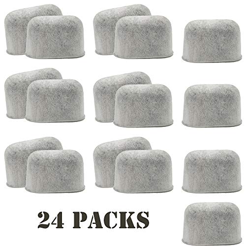 24-pack Charcoal Water Filters Compatible with Cuisinart