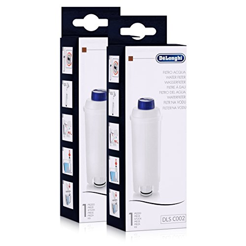 DeLonghi Water Filter DLS C002 Pack (X2) Espresso Bean to Cup Machines
