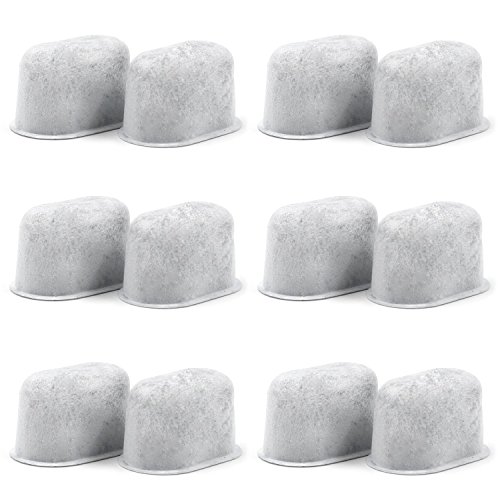 12 Pack Cuisinart Compatible Charcoal Water Filters