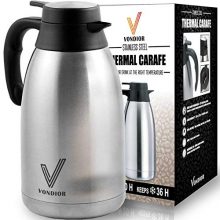 Vondior Coffee Carafe (68 Oz): The Ultimate Thermal Beverage Dispenser