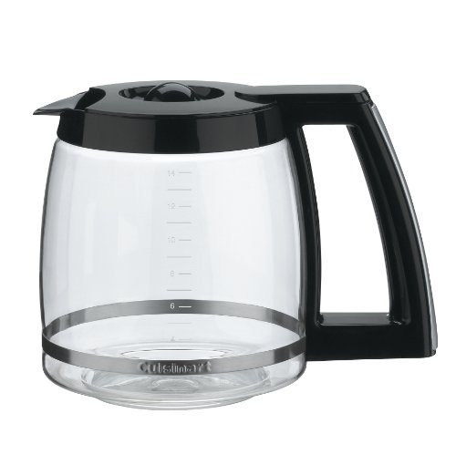 Cuisinart DCC-2200RC 14-Cup Replacement Glass Carafe, Black