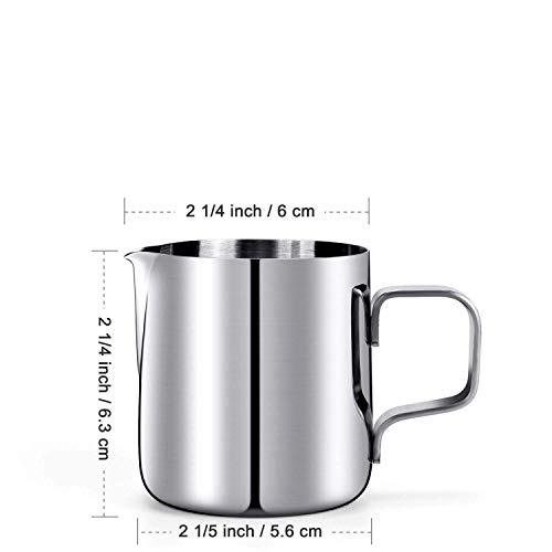 HULISEN Stainless Steel Espresso Pitcher Latte Frothing Pitcher SALE ...