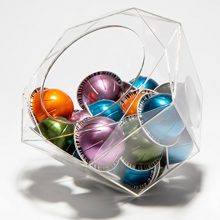 Verre Collection Hexagon Plexiglass Capsule Pod Holder