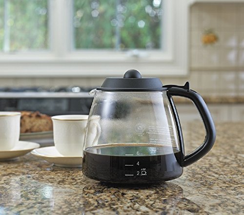 Cuisinart Dcc-1200prc 12-Cup Replacement Glass Carafe Black