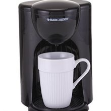 Black & Decker DCM25 1 Cup Coffee Maker, Black, 220V