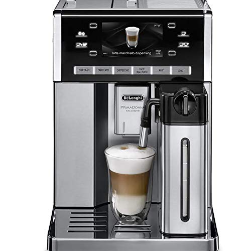 Delonghi super-automatic espresso coffee machine with double boiler