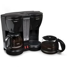 Dual Coffee Maker Brews two 12-cup Pots