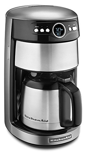KitchenAid 12-Cup Thermal Carafe Coffee Maker - Contour Silver