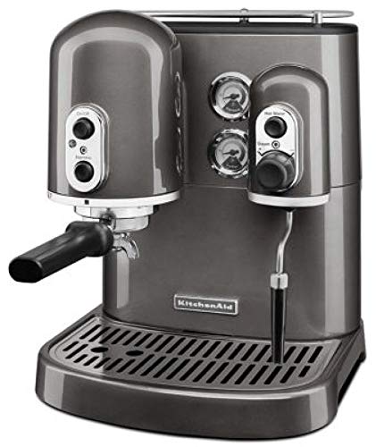 KitchenAid Pro Line Series Espresso Maker with Dual Independent Boilers, Medallion Silver