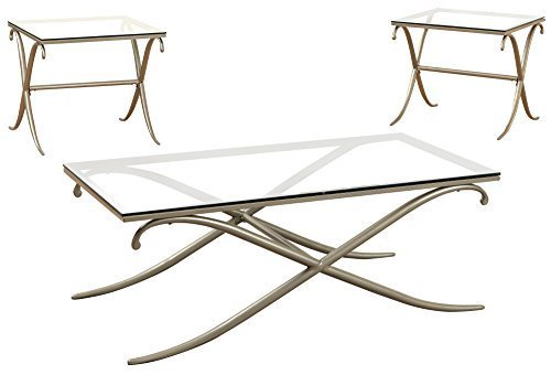 24/7 Shop at Home Coffee Table in Gold