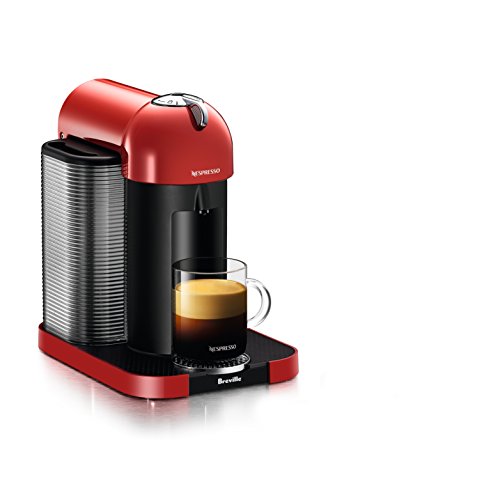 Nespresso Vertuo Coffee and Espresso Machine by Breville, Red