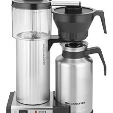 Technivorm Moccamaster CDT Grand 60, oz Brushed, Silver