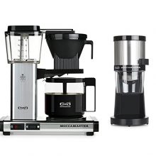 KBG Glass Carafe Brewer Bundle with Technivorm Moccamaster KM4 TT Grinder