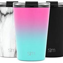 Simple Modern 12oz Classic Tumbler Travel Mug with Clear Flip Lid & Straw