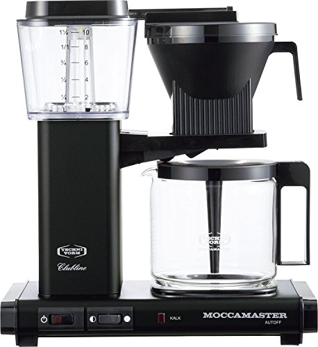 TECHNIVORM MOCCAMASTER COFFEEMAKERS MM741AO-MB (Matt Black)【Japan Domestic genuine products】 【Ships from JAPAN】